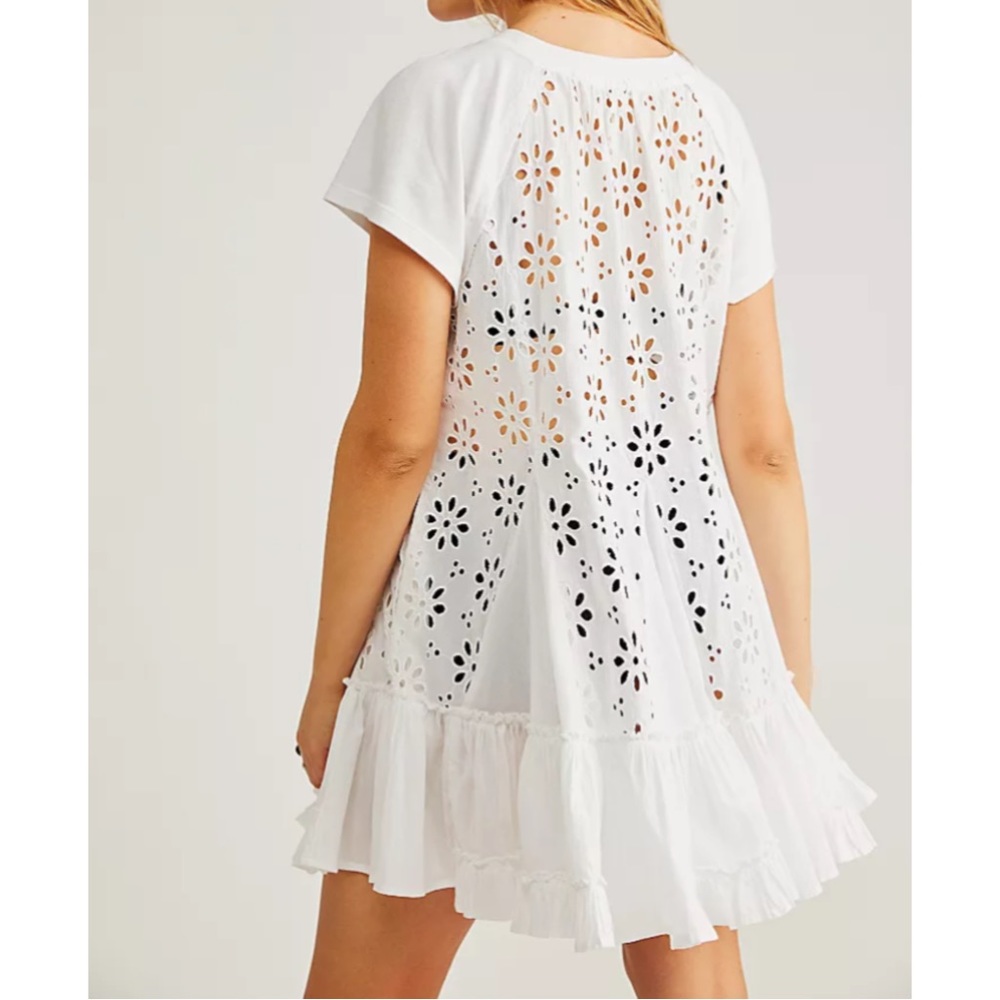 FREE PEOPLE ~Sadler Mini Dress (NWT) - Picture 4 of 11